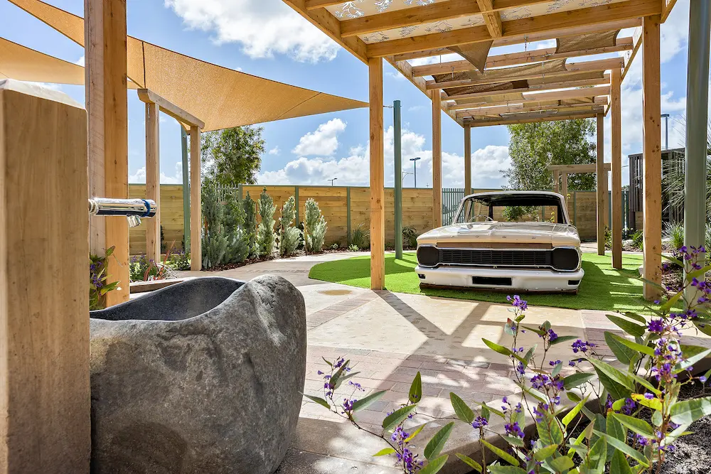 childcare centre play space for a Nido Early School, developed by Western Australian property developer, Jarra