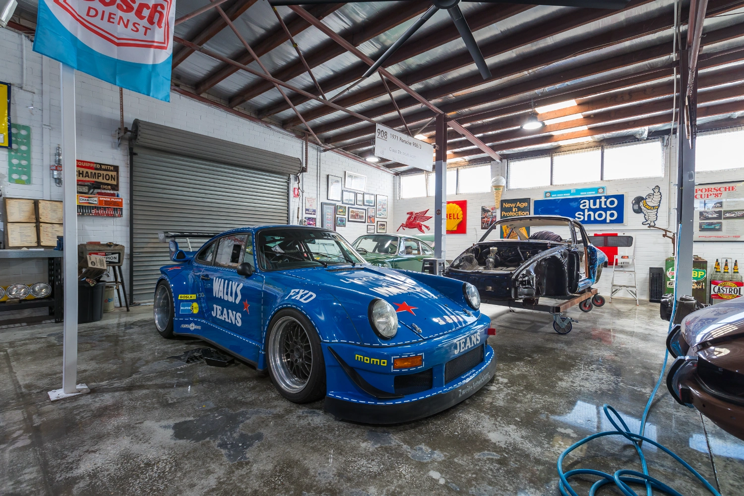 Internal photo of refurbishments at KT Autotec in Osborne Park, Western Australia, project managed by Jarra