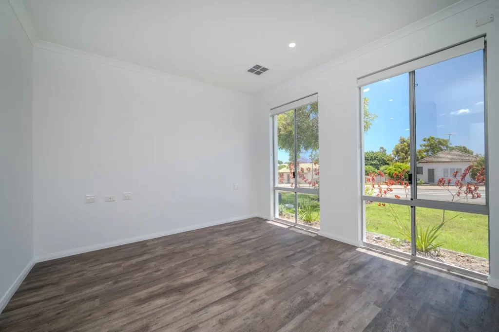 Photo of a fully accessible bedroom at a home in Mandurah, developed by Jarra, a Western Australian property developer and fund manager, as one of the assets in Jarra Investment Trust Twenty Five