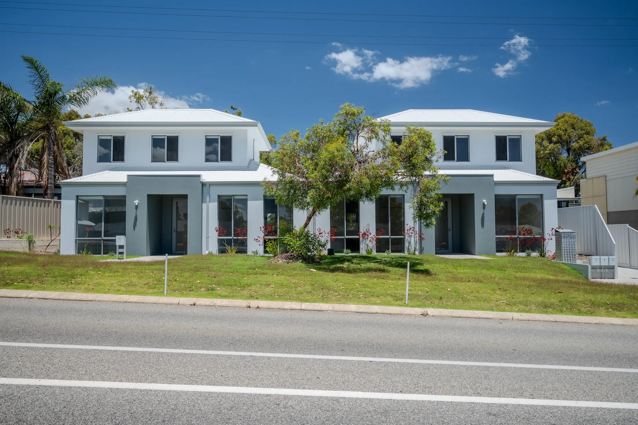 Photo of two specialist disability accommodation villas in Mandurah, developed by Jarra, a Western Australian property developer and fund manager, as one of the assets in Jarra Investment Trust Twenty Five