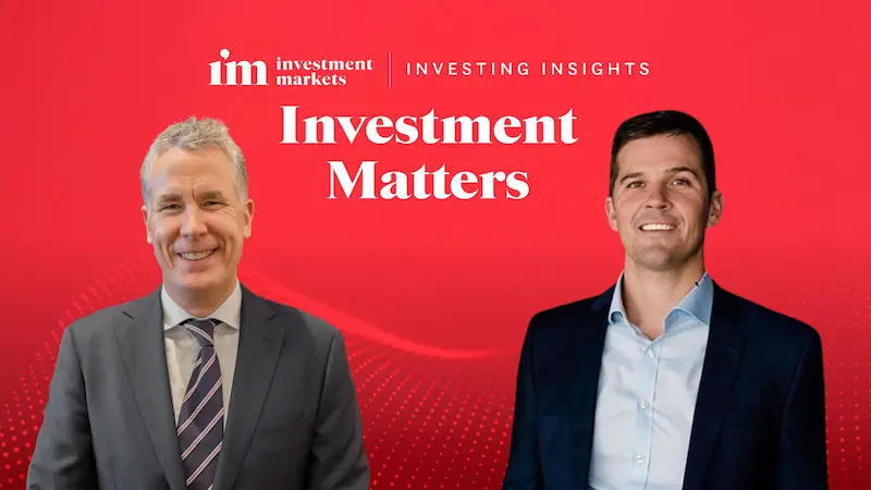 Image holder for podcast with Investment Markets and Jarra discussing investing in Australian childcare